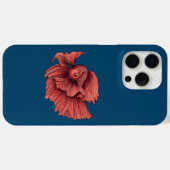 Coques Case-Mate iPhone Coral Siamese combat le poisson (Verso (horizontal))