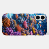 Coques Case-Mate iPhone Coraux et la mer (Verso (horizontal))