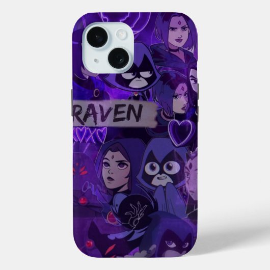 Coques Case-Mate iPhone Corbeau (Verso)