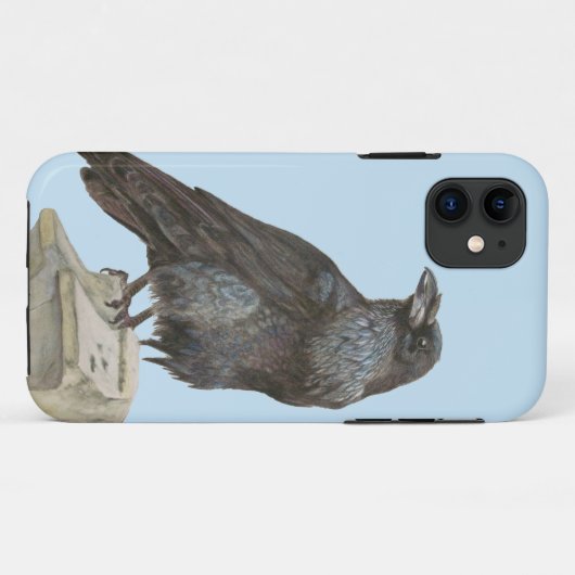 Coques Case-Mate iPhone Corbeau (Dos (Horizontal))
