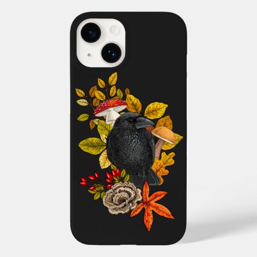 Coques Case-Mate iPhone Corbeau (Verso)