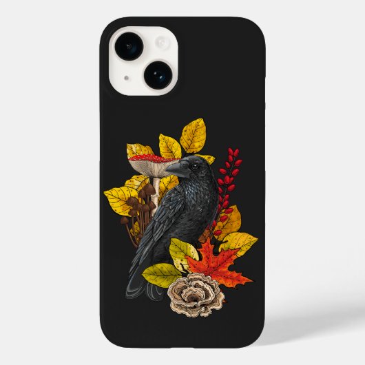 Coques Case-Mate iPhone Corbeau 2 (Verso)