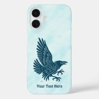 Corbeau bleu dansant