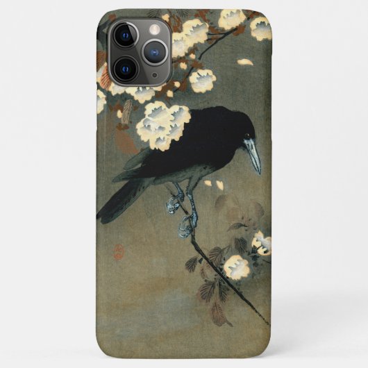 Coques Case-Mate iPhone Corbeau & Fleur par Ohara Koson (1910) (Dos)