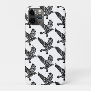 Case-Mate iPhone Case Corbeau noir et blanc Coupe Lino