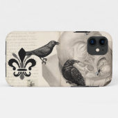 Coques Case-Mate iPhone Corbeaux et cadavres (Dos (Horizontal))