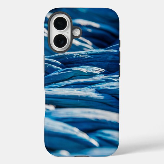 Coques Case-Mate iPhone Corde bleue (Verso)