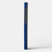 Coques Case-Mate iPhone Corde d'Ancres du capitaine nautique bleu marine (Verso / Gauche)