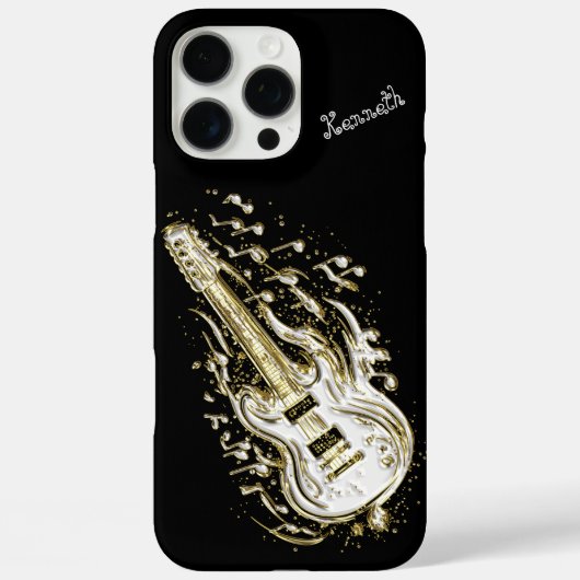 Coques Case-Mate iPhone Cordes de guitare vibrantes en harmonie (Verso)