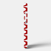 Coques Case-Mate iPhone Cordes ovales rouges (Verso / Gauche)