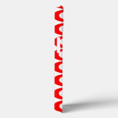 Coques Case-Mate iPhone Cordes ovales rouges (Verso / Droite)