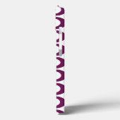 Coques Case-Mate iPhone Cordes violettes ovales (Verso / Gauche)