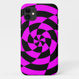 Coques Pour iPhone Corey Tiger 80s Néon Art Op (Magenta Rose)