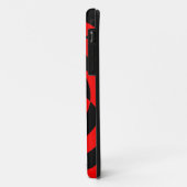 Coques Case-Mate iPhone Corey Tiger 80s Néon Art Op (Rouge) (Dos/Gauche)