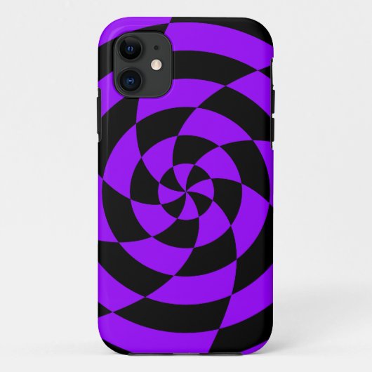 Coques Case-Mate iPhone Corey Tiger 80s Néon Art Op (Violet) (Dos)