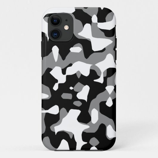 Coques Case-Mate iPhone Corey Tiger 80s Néon Camouflage (Gris) (Dos)