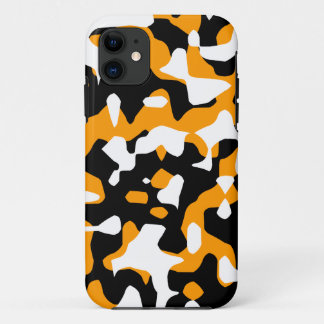 Etui iPhone Case-Mate Corey Tiger 80s Néon Camouflage (Orange)
