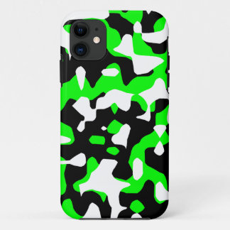 Case-Mate iPhone Case Corey Tiger 80s Néon Camouflage (Vert)