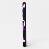 Coques Case-Mate iPhone Corey Tiger 80s Néon Camouflage (Violet) (Dos/Gauche)