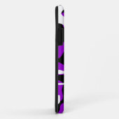 Coques Case-Mate iPhone Corey Tiger 80s Néon Camouflage (Violet) (Dos/Droite)