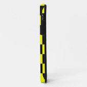 Coques Case-Mate iPhone Corey Tiger 80s Néon Damier (Jaune) (Dos/Gauche)