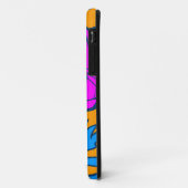 Coques Case-Mate iPhone Corey Tiger 80s Néon Tigre (Rose) (Dos/Gauche)