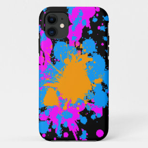 Etui iPhone Case-Mate Corey Tiger 80s Peinture Néon Spaltter