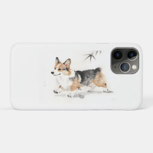 Case-Mate iPhone Case Corgi Aquarelle – Art canin à l'encre japonaise fa