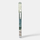 Coques Case-Mate iPhone Corneille sur bois de chauffe vos initiales (Verso / Gauche)