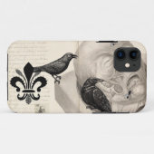 Coques Case-Mate iPhone Corneilles et cadavre (Dos (Horizontal))