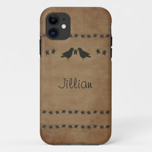 Coques Pour iPhone Corneilles et étoiles