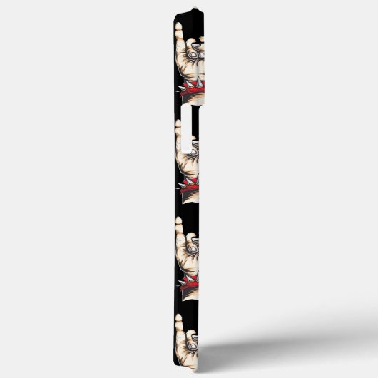 Coques Case-Mate iPhone Cornes noires (Verso / Droite)