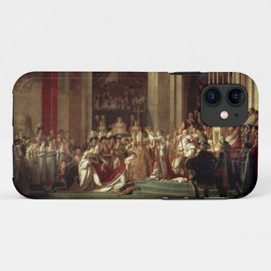 Coques Case-Mate iPhone Coronation de Napoléon (Dos (Horizontal))