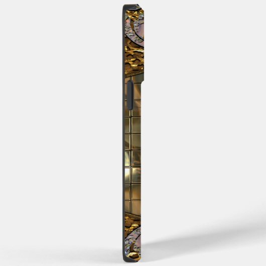 Coques Case-Mate iPhone Coronellie Chic Élégant Monogramme (Verso / Droite)