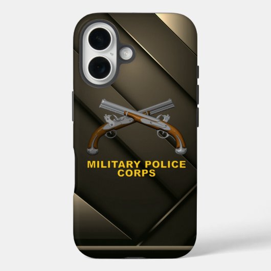 Coques Case-Mate iPhone Corps de la police militaire MP (Verso)