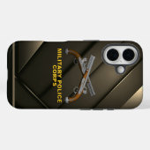 Coques Case-Mate iPhone Corps de la police militaire MP (Verso (horizontal))