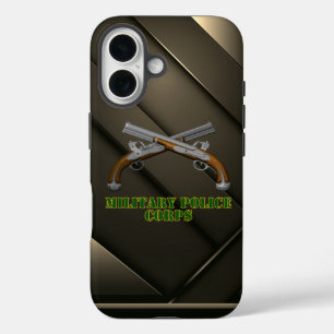 Coques iPhone 16 Corps de la police militaire MP