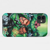 Coques Case-Mate iPhone Corps de lanternes vertes (Dos (Horizontal))