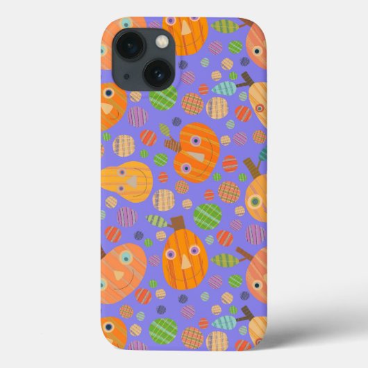 Coques Case-Mate iPhone Correctif Citrouille violet (Verso)