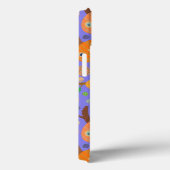 Coques Case-Mate iPhone Correctif Citrouille violet (Verso / Droite)