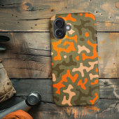 Coques Case-Mate iPhone Correspondance Camo Et Orange