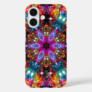 Coques iPhone 16 Coruscation Stellar Kaleid