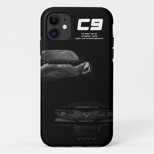 Coques Case-Mate iPhone Corvette c9 (Dos)