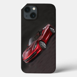 iPhone 13 Case corvette dure