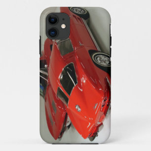 Coques Pour iPhone Corvette rouge de la fenêtre à fente classique