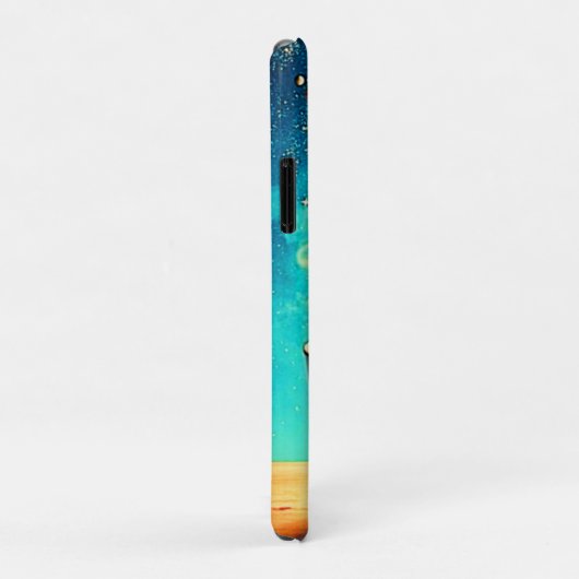 Coques Case-Mate iPhone Cosmic Brew: Astronaut's Coffee Dream (Dos/Droite)