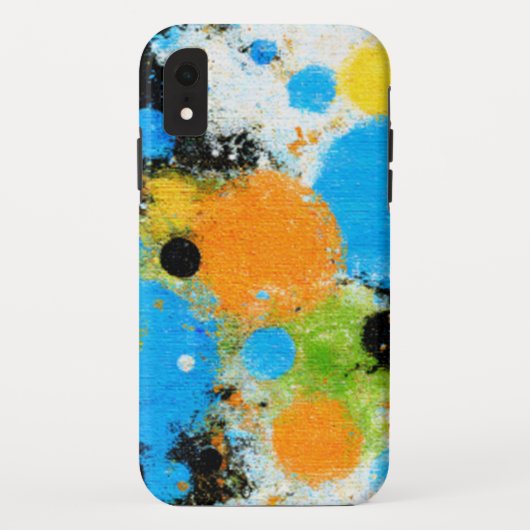 Coques Case-Mate iPhone Cosmic Chromatic Splatter: Abstract Orbit (Dos)