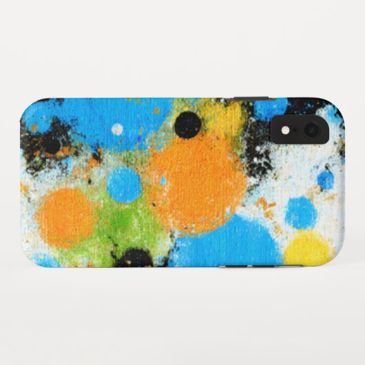 Coques Case-Mate iPhone Cosmic Chromatic Splatter: Abstract Orbit (Dos (Horizontal))