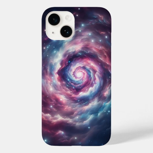 Coques Case-Mate iPhone Cosmic Dream Galaxy Nebula Pink and Purple Starry  (Verso)