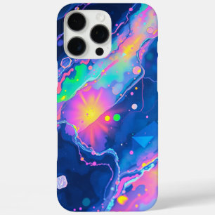 Coques iPhone 16 Pro Max Cosmic Dreamscape coloré art imaginaire abstrait